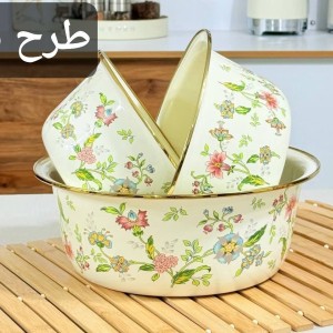ست 3 عددی لگن وارداتی