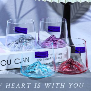 لیوان مدل کوه یخ برند Deli glass
