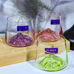 لیوان مدل کوه یخ برند Deli glass