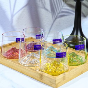 لیوان مدل کوه یخ برند Deli glass