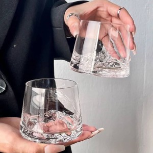 لیوان مدل کوه یخ برند Deli glass