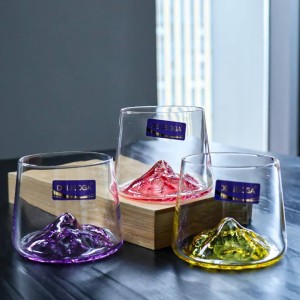لیوان مدل کوه یخ برند Deli glass
