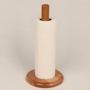 استند دستمال رولی چوبی (طراحی مینیمال)