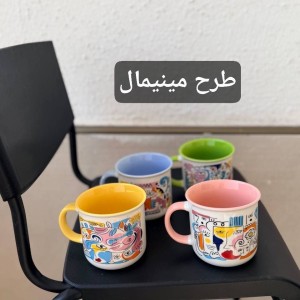 ماگ ۴ عددی سرامیکی سایدا