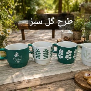 ماگ ۴ عددی سرامیکی سایدا