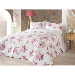 ست لحاف پنبه دوزی دونفره  3تکه مدل   diana  v1