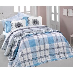 ست لحاف پنبه دوزی دونفره  3تکه مدل medusa  v2