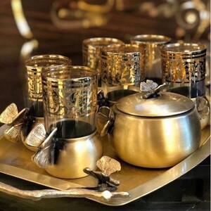 سرویس انگاره و فنجان 12 پارچه سالینو Salino