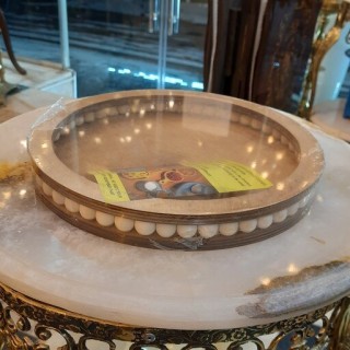 رایزر گرد چوبی مهره دار