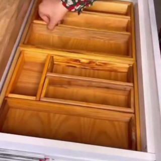 جاقاشقی چوبی چهار خانه متحرک