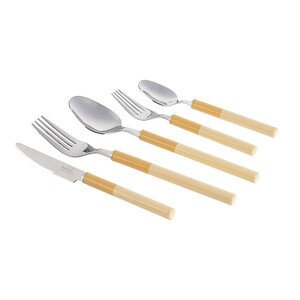 سرویس قاشق و چنگال 31 پارچه برند Barico مدل Orbit رنگ کرم