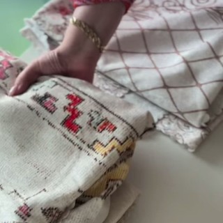 رومیزی مخمل شنل