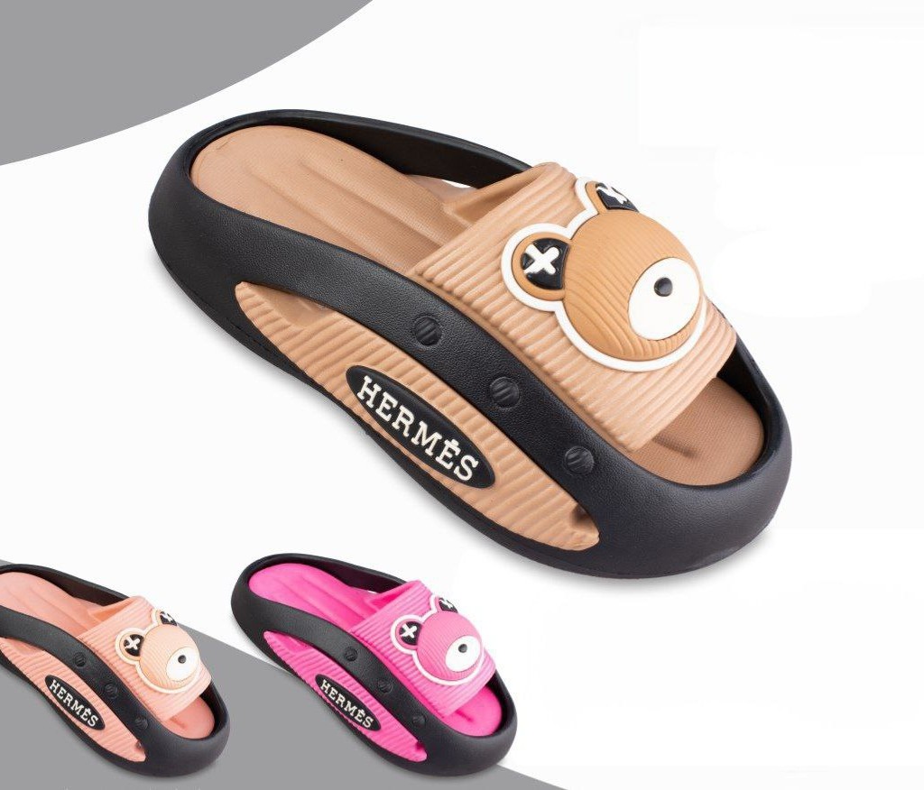 فروش عاالی صندل دمپایی زنانه دخترانه کرومی مدل جسیکا جذاب و رویایی رنگ مشکی قهوه ای با ارسال رایگان