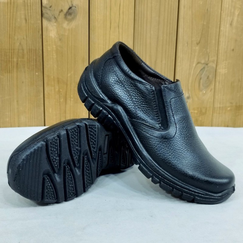 حراج ویژه کفش طبی  چرم تبریز مردانه رنگ مشکی زیره طبی راحت و کیفیت عالی با ارسال رایگان