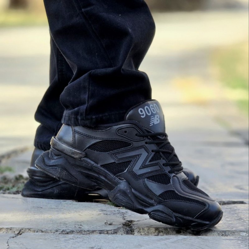 حراج بی نظیر کفش کتونی اسپرت مردانه و  پسرانه مدل نیوبالانس 9060 رنگ مشکی تمام  فوق العاده جذاااااب و شیک با ارسال رایگان