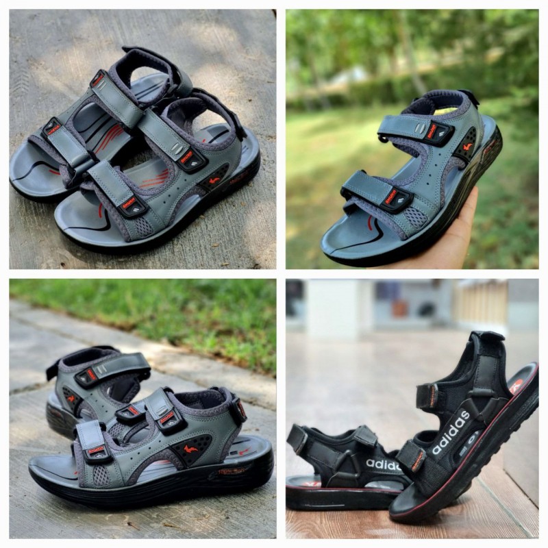 فروش بی نظیر صندل اسپرت بچگانه مدل آدیداس رنگ طوسی فوق العاده خوشپا با ارسال رایگان