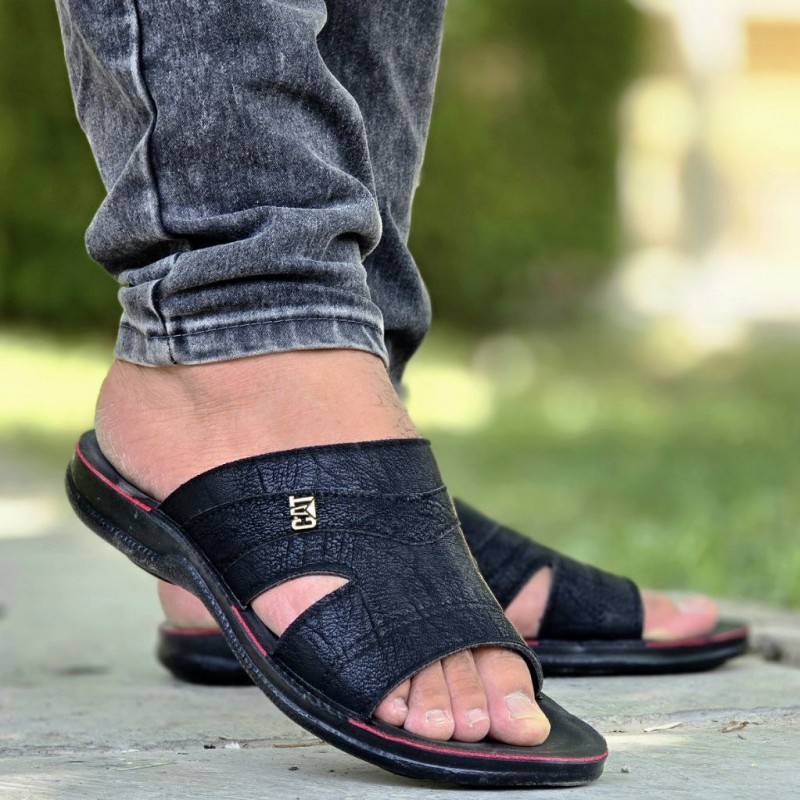 فروش جدیددمپایی صندل صد در صد طبی مردانه با دوام بالا رنگ مشکی با ارسال رایگان