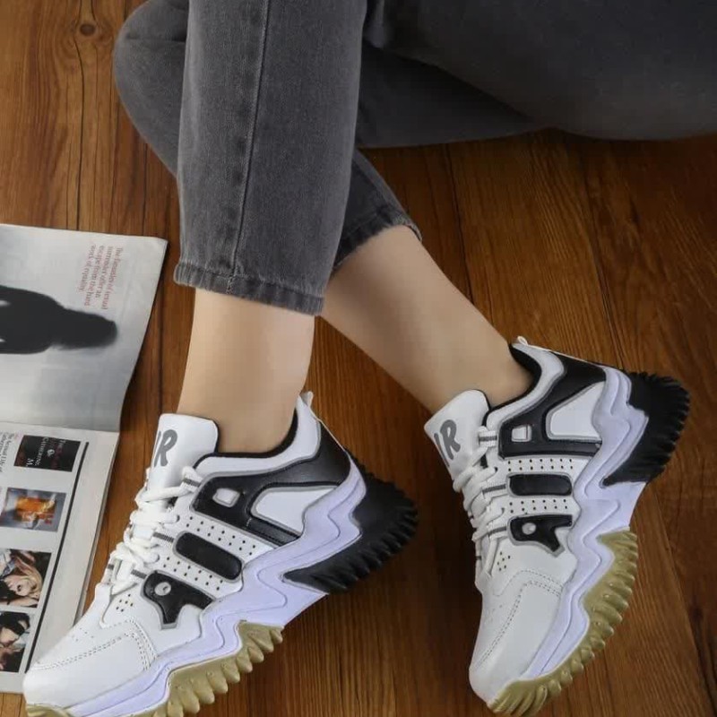 مدل پیشنهادی خوشگلمون کتونی ایر Air زنانه دخترانه لژدار تو رنگبندی متنوع براخوش سلیقه ها سفید مشکی ارسال رایگان کد4482