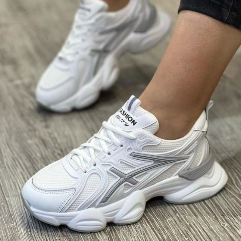 کفش اسپرت دخترانه مدل اسیکس با طراحی شیک و منحصر به فرد با ارسال رایگان