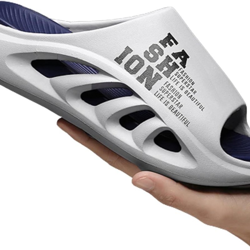 حراج تابستانه  دمپایی مردانه پسرانه خوش پا و جذاب طوسی  با ارسال رایگان