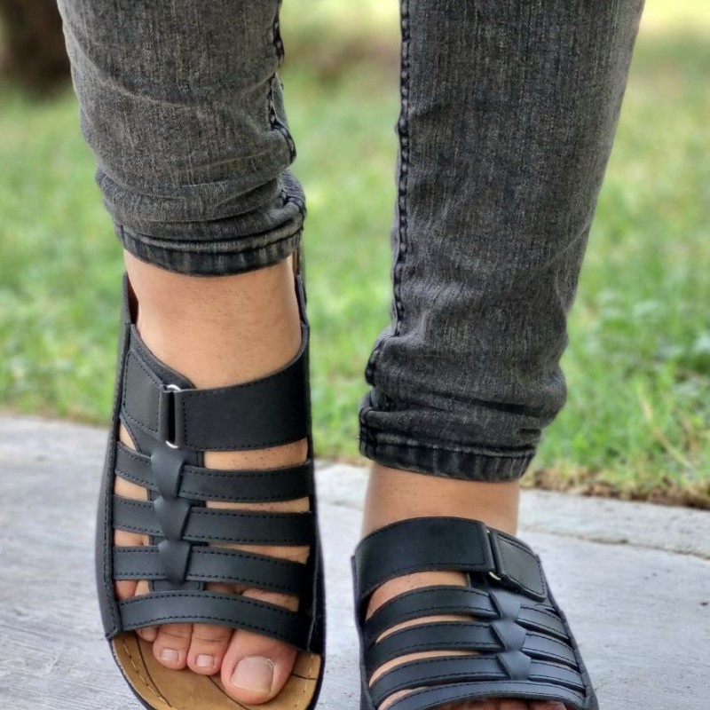 حراج تابستانه  دمپایی صندل مردانه پسرانه قابل شستشو و زیره طبی دوردوخت با ارسال رایگان