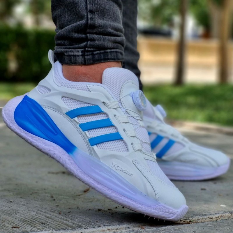 فروش ویژه  کفش مردانه پسرانه اسپرت مدل آدیداس کپسولی  پمپی زیره  پیو طبی رنگ مشکی خط سفید  فوق العاده راحت و بادوام بااراسال رایگان