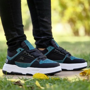 فروش عالی کفش کتونی اسپرت  Amiri (امیری) مردانه پسرانه خاص و شیک رنگ سفید طوسی  با ارسال رایگان