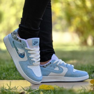 حراج فوق العاده کفش کتونی اسپرت نایک دراگون  زنانه و مردانه مدرن و زیبا رنگ مشکی زیره سفید  باارسال رایگان