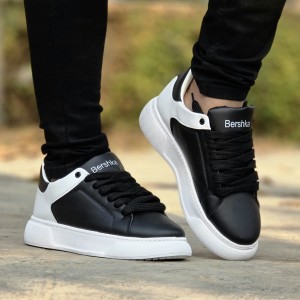 تخفیف  واقعی کفش کتونی اسپرت  ونس مردانه مدل اکو (Ecco) شیک و بادوام رنگ مشکی تمام  با ارسال رایگان