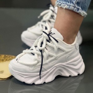 کفش اسپرت دخترانه و زنانه مدل لویئس ویلتون با کیفیت فوق العاده بالا سفید با ارسال رایگان