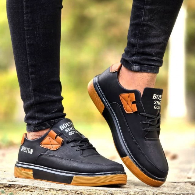 افر ویژه کفش  اسپرت مجلسی مردانه  پسرانه بینظیر و خاص  رنگ مشکی قهوه ای  با ارسال رایگان