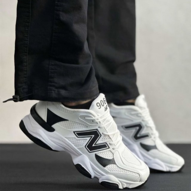فروش فوق العاده کفش کتونی اسپرت مردانه و پسرانه مدل نیوبالانس رنگ سفید مشکی مدل جدید و همیشه مدرن با ارسال رایگان