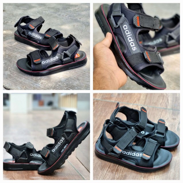 فروش صندل چسبی طبی بچگانه  پسرانه مدل ادیداس  نرم و راحت رنگ مشکی باارسال رایگان