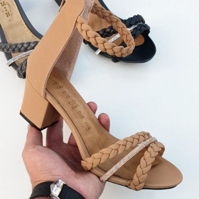 فروش عالی  کفش مجلسی زنانه و دخترانه مدل سوسن جدید و جذاب رنگ قهوه ای  باارسال رایگان