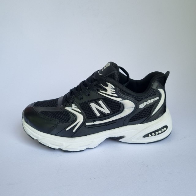 فروش جذااااب کفش کتونی اسپرت زنانه دخترانه مدل نیوبالانس شیک و جدید رنگ  مشکی سفید با ارسال رایگان