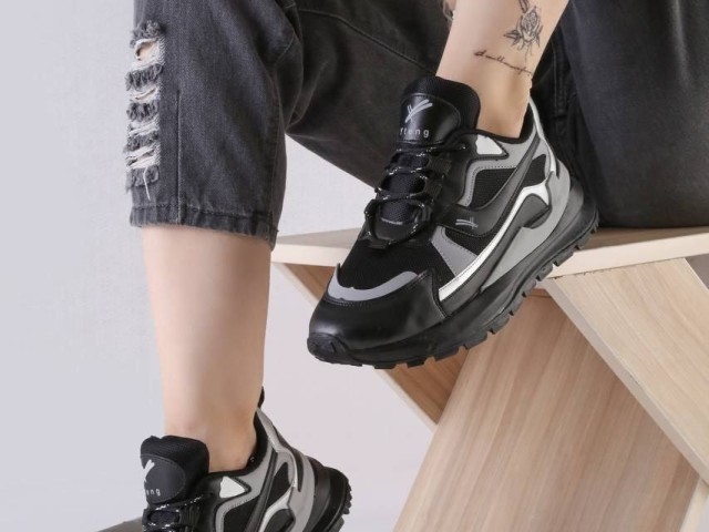 کفش کتونی اسپرت زنانه دخترانه مشکی