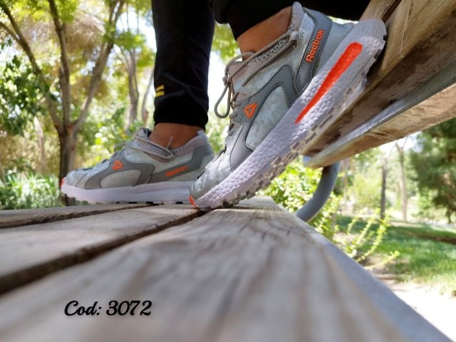 خرید کفش اسپرت مردانه فوق العاده شیک و راحت مدل نبوک رنگ طوسی نارنجی