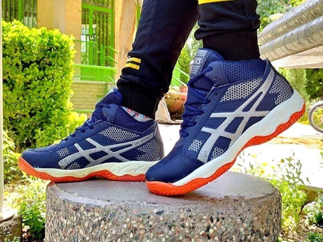 کفش اسپرت مردانه و زنانه مدل f والیبالی فوق العاده با کیفیت و راحت ابی