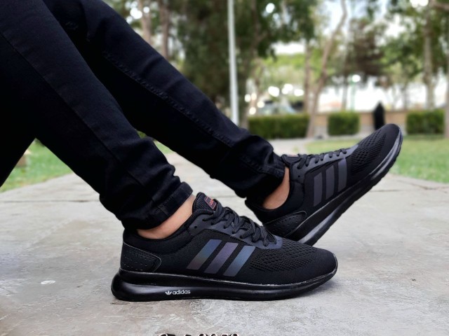 کفش اسپرت مردانه فوق العاده شیک و راحت مدل اسپیسر طبی صدرصد رنگ مشکی تمام