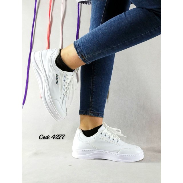 کفش ونس  کتونی اسپرت زنانه دخترانه زنانه سفید