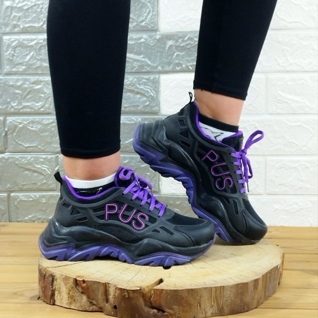 خرید تکی از تولیدی کفش شیک کتونی اسپرت زنانه دخترانه زنانه مدل  PUS زیره پیو راحت ارسال رایگان جدید 4319