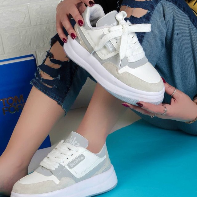 خرید تکی  از تولیدی جدید ترین  کفش ونس بازار تهران  کتونی اسپرت دخترانه زنانه مدل برشکا جدید 4389