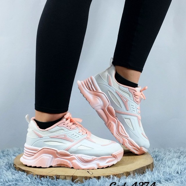 خرید تکی از تولیدی کفش شیک کتونی اسپرت زنانه دخترانه زنانه مدل  کهربا  ارسال رایگان جدید سفید کرمی 4374