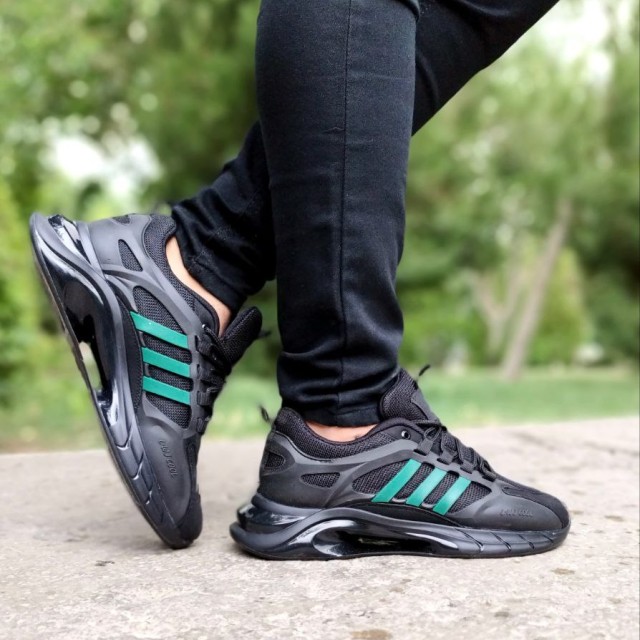 خرید بدون واسطه  کفش کتونی کپسول اسپرت مردانه آدیداس های کپی زیره کپسولی واقعی مشکی 3477