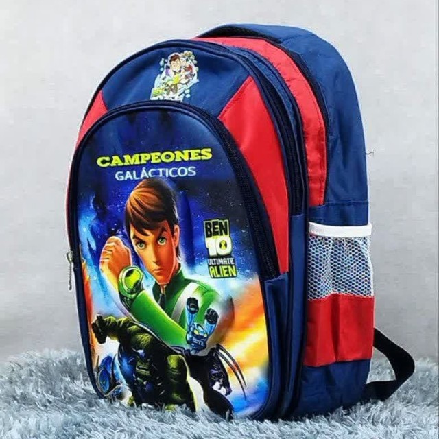 کوله مدارس پسرانه  فوق‌العاده جذاب زیبا و جادار با کیفیت فوق العاده بالا ????  چاپ برجسته فوق‌العاده با کیفیت ????  پشت طبی ????