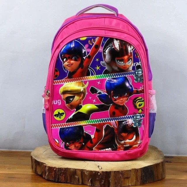 کوله مدارس دخترانه فوق‌العاده جذاب یه مدل خاص دختر کفشدوزکی برا دختر خانومای قشنگتون ارسال رایگان