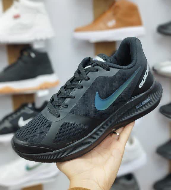 جدید ترین کفش کتونی اسپرت مردانه پسرانه مدل جدید نایک اسپیسر مشکی تمام نایک هلوگرامی  با ارسال رایگان 3605