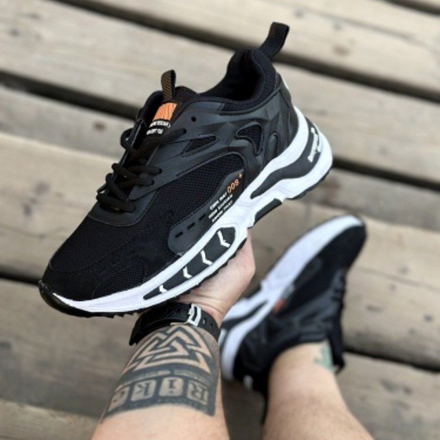 کفش کتونی اسپرت مردانه پسرانه مدل فوق العاده شیک +800 مشکی سفید با ارسال رایگان 3636