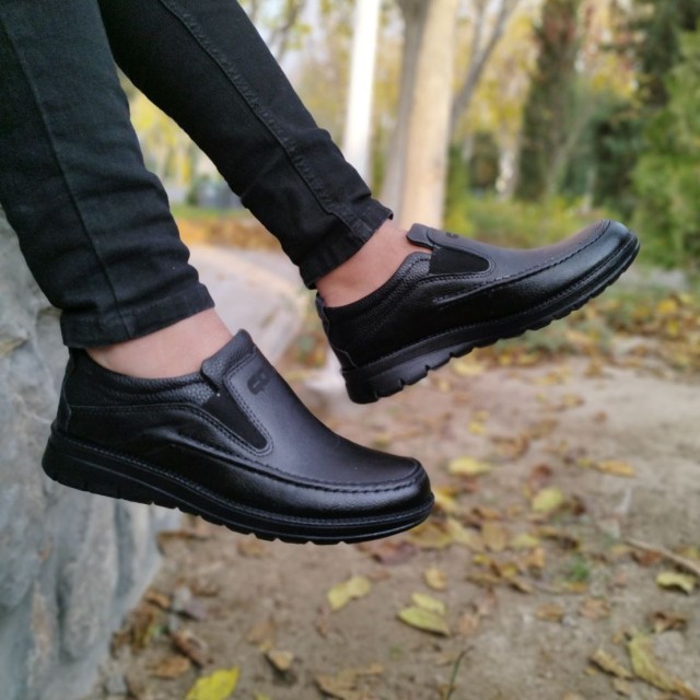 خرید  کفش مجلسی مردانه  گلد چرمی  شیک بادوام زیره طبی gold گلد ارسال رایگان با ضمانت 6 ماهه