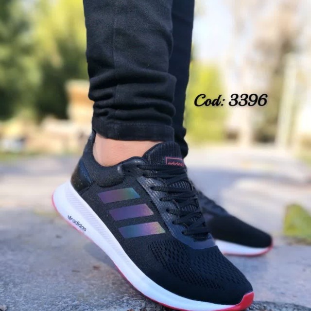 حراج باورنکردنی کفش اسپرت مردانه و پسرانه مدل اسپیسر مشکی هولوگرامی با ارسال رایگان